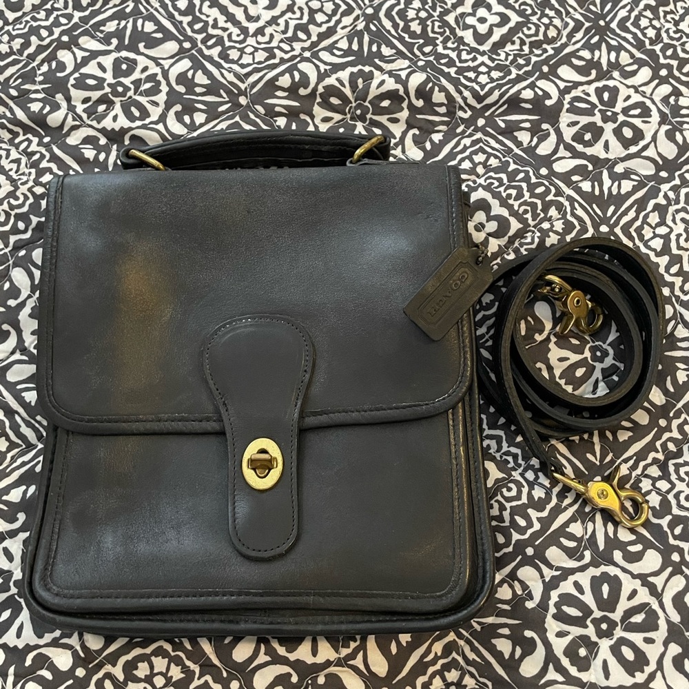 Vintage COACH Station Bag 5130 |Made in the United States| Cowhide Leather